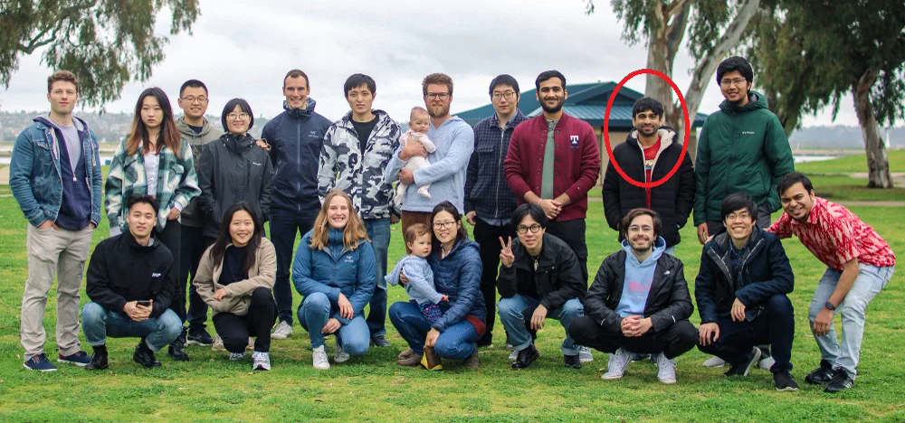 With Julian McAuley’s research group at UC San Diego